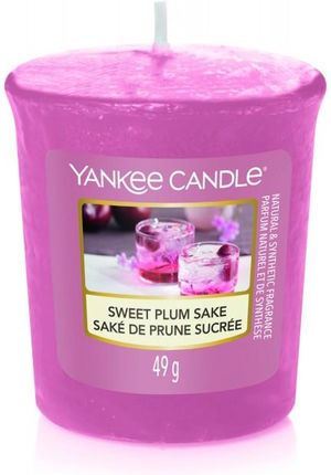 Yankee Candle Sweet Plum Sake Świeca Zapachowa Votive 32451