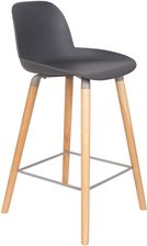 Zdjęcie Zuiver Stołek Barowy Niski Albert Kuip (Ciemnoszary) 11452 - Piechowice