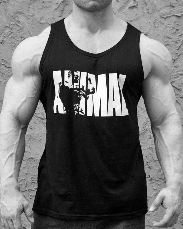 Universal Tank Top Animal Iconic Black - zdjęcie 2 Universal Tank Top Animal Iconic Black