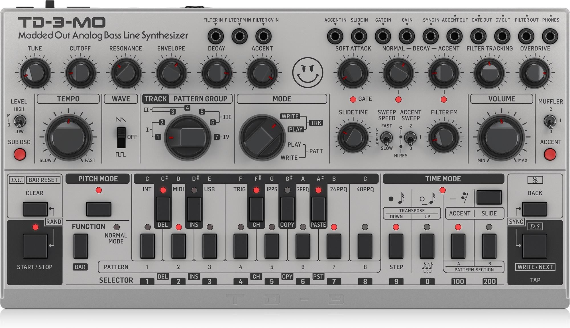 DTM・DAW Behringer TD-3 BK TD-3-BK : Amazon.pl: Instrumenty muzyczne