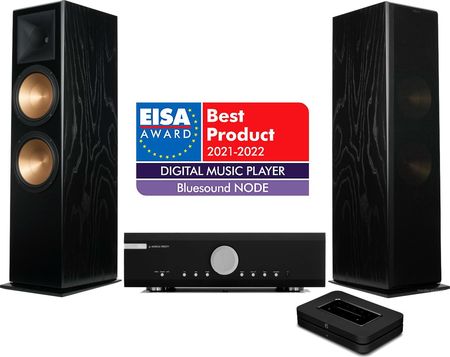 Musical Fidelity M6si + Klipsch Refererence RF-7 III + BlueSound Node