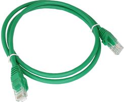 Patch-cord U/UTP kat.6A LSOH 3.0m zielony