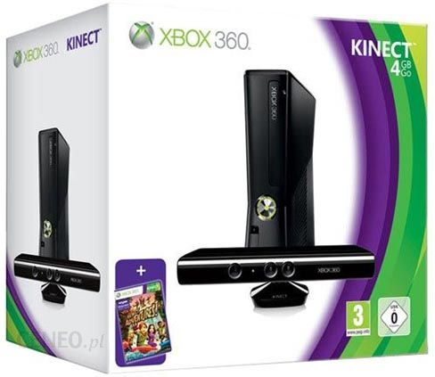 Microsoft Xbox 360 Slim 4gb Kinect Kinect Adventures Ceny I Opinie Ceneo Pl