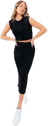 Spódnica sportowa damska Justhype Sweat Midi Skirt Loungewear Set LABON008 Rozmiar: 34