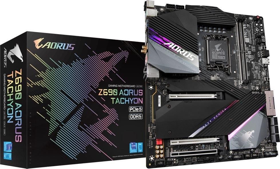 その他 i9-11900K + Z590 AORUS TACYON + RAM8GBx2 Z590 AORUS TACHYON (rev. 1.0) 主な特徴 | マザーボード
