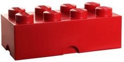 LEGO Pojemnik 8 Czerwony 4004 40041730 - Skrzynie i pojemniki na zabawki