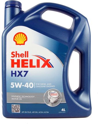 Shell Helix Hx7 5W40 4L