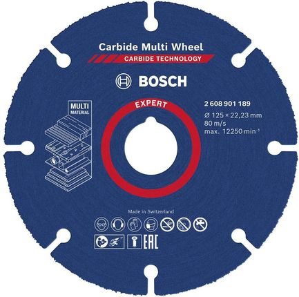 Bosch Accessories tarcza tnąca prosta EXPERT Carbide Multi Wheel 2608901189