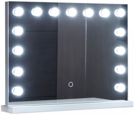 Aquamarin Lustro łazienkowe LED Holywood 58 x 43 cm