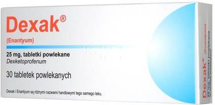 Delfarma Dexak, 25 mg, 30 tabl.