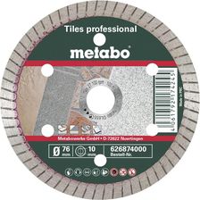 Zdjęcie Metabo Tarcza Tnąca Diamentowa Tp Professional Tpprofessional 626874000 - Bieruń