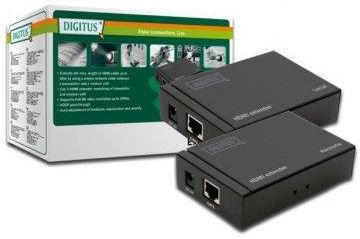Digitus Extender sygnału HDMI do 50m. po kat5/6, 1080p, HDCP, LPCM