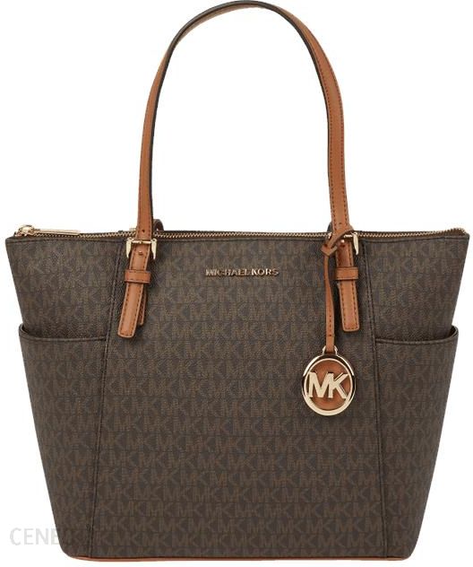 Kup online MICHAEL Michael Kors Torba shopper ze wzorem z logo model 'Mel'  (jasnoróżowy)
