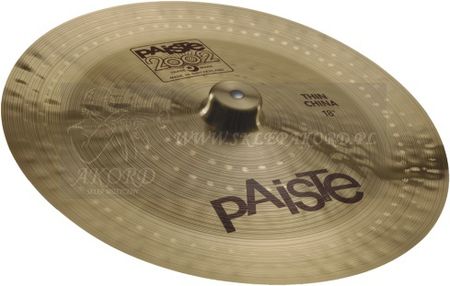Paiste 2002 China 18 (872454) - Ceny i opinie - Ceneo.pl
