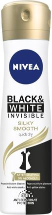 Nivea Black&White Invisible Silky Smooth Antyperspirant Spray 150ml