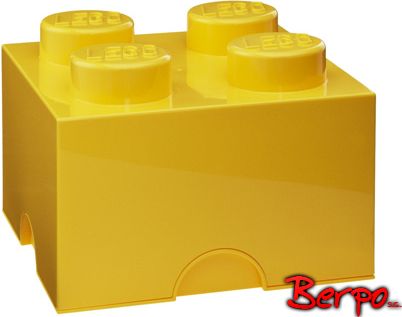 LEGO POJEMNIK 4 ŻÓŁTY