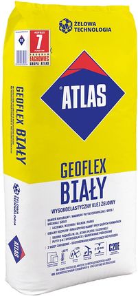Atlas Wysokoelastyczny Klej Żelowy Geoflex Biały 22,5 Kg