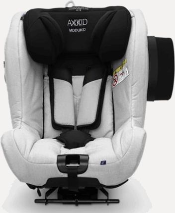 Axkid Modukid Seat - fotelik samochodowy bez bazy dla dzieci od 61 do 105 cm wzrostu lub do 18 kg, do ok. 4 lat-Sky Grey