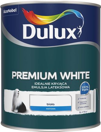 Dulux Emulsja Premium White 1 L