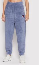 Tommy Jeans Spodnie dresowe Tjw Plush DW0DW11885 Fioletowy Relaxed Fit