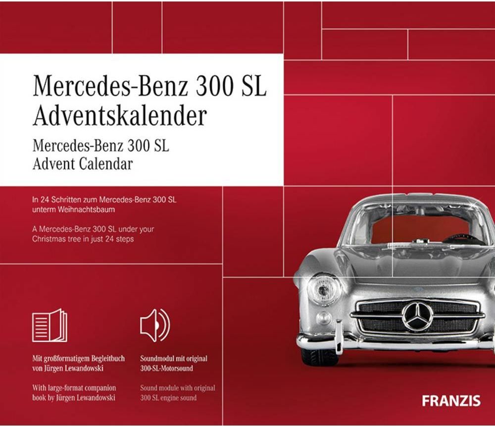 Kalendarz adwentowy Franzis Verlag Mercedes-Benz 300 SL - Ceny i