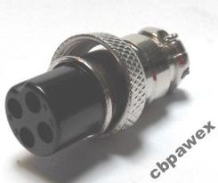 Wtyk mikrofonowy 4-pin