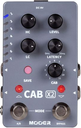 Mooer CAB X2 cabinet simulator efekt gitarowy