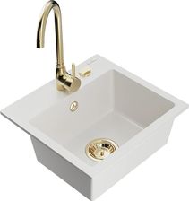 Mexen Milo + Bateria Telma Biały 6505-20-670200-50