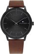 Tommy Hilfiger Hendrix Zegarek, Czarny/Brązowy, 43mm