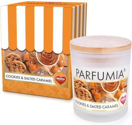 Sojowa Eko Świeczka Zapachowa Parfumia® Ciasteczka I Solony Karmel Cookies & Salted Caramel 250Ml FC33403