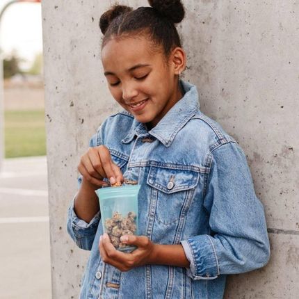 Pojemnik Kubek Żywność Zip Top Cup Medium Teal 63467 - zdjęcie 2