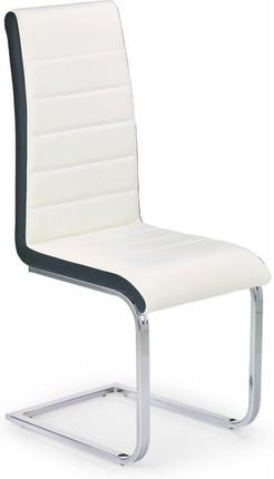 K132 Krzesło Biało Czarny (2P4Szt) 3217