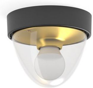 Lampa natynkowa zewnętrzna z czujnikiem ruchu IP44 NOOK BLACK/GOLD SENSOR 7975 Nowodvorski Lighting