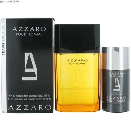 Azzaro Zestaw Pour Homme Woda Toaletowa 100Ml + Dezodorant 75Ml