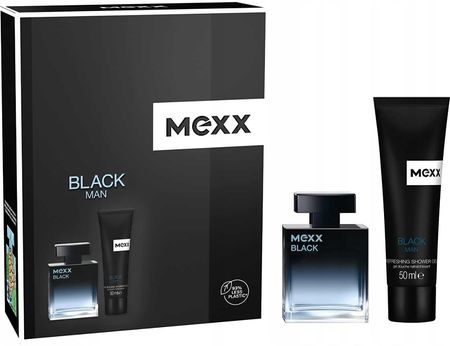 Mexx Black Man Woda Toaletowa 30 ml + Żel Pod Prysznic 50 ml
