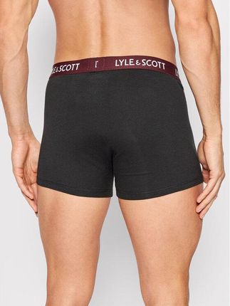 Lyle & Scott Komplet 10 par bokserek Tyler LS10UW002 Czarny