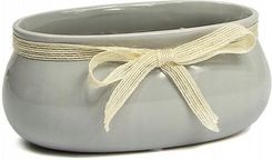 Zdjęcie Doniczka Ceramiczna Rynna 18cm Szara - Pierzchnica