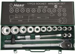 Zdjęcie Hans Zestaw Narzędzi 3/4" 17 Sztuk 66172M - Sułkowice