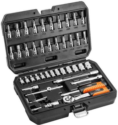 Neo Zestawy Nasadowych 1/4'''' 46 Części TN08660 - Opinie i ceny