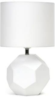 Lampa stołowa ceramiczna sześcienna Platinet PTL20218W