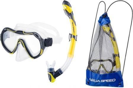 Aqua Speed Zestaw Do Snorkelingu Java Elba + Worek Żółty