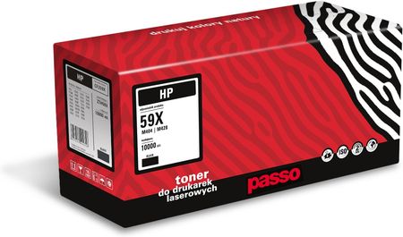 Passo Toner do HP M404 | M428 Black ZTH59X (CF259X) 10000 str. +chip