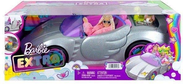 Barbie Extra Kabriolet gwiazd + akcesoria HDJ47