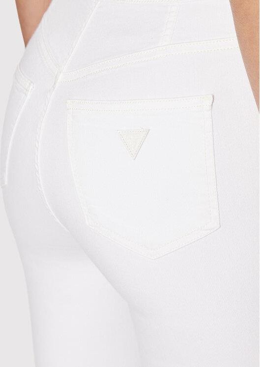Guess Jeansy W2GA71 D4DN1 Biały Skinny Fit - zdjęcie 2 Guess Jeansy W2GA71 D4DN1 Biały Skinny Fit