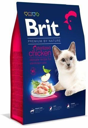 Brit Premium by Nature Cat Chicken Sterilized 8kg