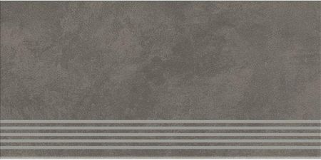 Opoczno Gres Szkliwiony Stopnica Ares Grey 29,8X59,8