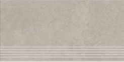 Zdjęcie Opoczno Gres Szkliwiony Stopnica Ares Light Grey 29,8x59,8 - Otmuchów