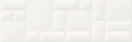 Opoczno Płytka Ścienna Pillow Game White Structure Mat 29X89