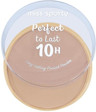 MISS SPORTY PERFECT TO LAST 10H PUDER DO TWARZY 010 PORCELAIN 9G