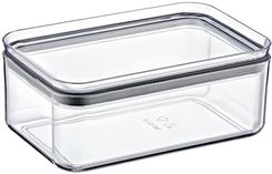 Zdjęcie Pojemnik kuchenny CRYSTAL 0,75 L prostokątny - Bochnia